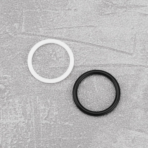 Heavy Duty Quick Release Hydraulic O Ring Seal Kit For BG3 Tractor Plugs, 20 Pack Rubber And PTFE Washers In Black And White