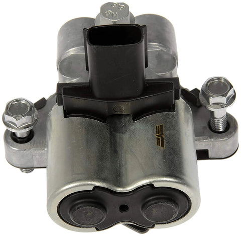 Front view of Beefed Up Engine Rocker Arm Oil Control Solenoid For Chevy Models, Direct Replacement VVT Solenoid.
