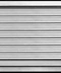 Exterior Aluminum Gable Louver Vent For Walls And Crawlspace, Weather Resistant Air Grille With Screen Mesh, 30 In Wide By 22 In