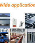 Dual Way Remote Switch For DC 12V To 30V Actuators, 30A Max, Wireless Control showcased in various automation applications
