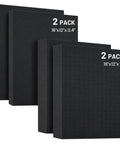 Dual Thickness Foam Insert Kit For Tool Drawers And Game Cases And Collectible Displays, 4 Piece Set with Two 16x12x2 Foam Sheets.