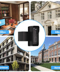 No Drill Doorbell Mount For Blink Video Doorbell Second Generation Adjustable Angle From Zero To Forty Five Degrees Anti Theft Bracket