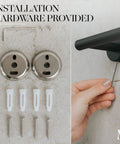 Matte Black 24 Inch Towel Bar Rack Heavy Duty Stainless Steel SUS 304 Wall Mounted Bathroom Kitchen Towel Holder installation hardware