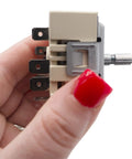 Model Specific Infinite Control Switch Replacement For Electric Range Fits WB24T10058 WB24T10031 240V 15A 2600W