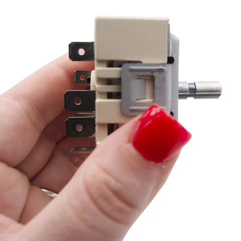 Model Specific Infinite Control Switch Replacement For Electric Range Fits WB24T10058 WB24T10031 240V 15A 2600W