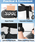 Waterproof Ski Mittens For Men And Women With Pocket And Wrist Guard Touchscreen Compatible Snow Gloves features and details.