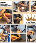 Six Inch Diamond Wheel Cabbing Machine For Jewelry Making And Gem Polishing Pro Grade Lapidary Gear With LED Lamp Water System Cabochon Tools Gems Supplies And Accessories 115V Only in use