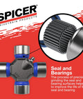 U Joint Kit For AAM 1415 Series OSR, Cold-Forged Steel, Includes All Attach Hardware, High-Strength SPL Drive Shaft Joint Upgrade, Ready For Peak Performance.