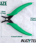 One Point Five Millimeter Metal Hole Punch Pliers For Jewelry And Beading Short Jaw Sheet Metal Tool with size measurements