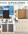 Image of Heavy Duty Three Pack Cam Locks With No Sweat Setup Solid As A Rock Security For Tool Boxes Drawers And Pickup Beds, displayed with cabinets and keys.