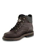 Kittson 6 Inch Steel Toe Work Boot For Men Brown Leather Slip Resistant Outsole Electrical Hazard Rated ASTM F2413 18 Compliant Size 10 D Medium All Day Comfort