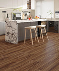 Hilarious 36 Pack Peel And Stick Waterproof Wood Grain Vinyl Flooring Tiles 54 Sq Ft Self Adhesive Rigid Core Plank in modern kitchen