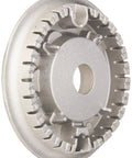 Genuine 316223300 Surface Burner Base Replacement Part for Range Stove Oven, close-up of metal burner component