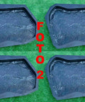 4 Piece Concrete Molds Set for Casting Paving Stones, Garden Paths and Patio Stone, Durable ABS Plastic Molds