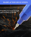 All-In-One Pen Style Precision Screwdriver Set With 12 Double-Ended Bits S2 Steel For Eyeglasses, Watches, Jewelry And Electronics