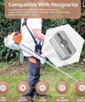 Heavy Duty Transmission Driven Tool For Husqvarna RS800 And GT79252 587086501 Universal Fit in outdoor use demonstration.