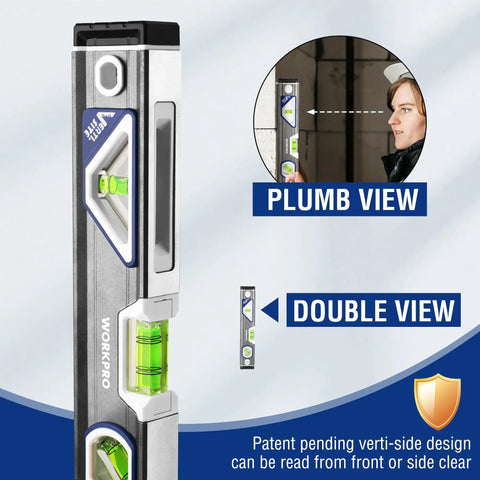Straight Shooter 10 Inch Torpedo Level With Robust Aluminum Frame And V Groove Cut For Dead Accurate Horizontal Vertical And 45 Degree Layouts That Get The Job Done Clean Every Time