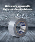 Heavy Duty Waterproof Duct Tape 1.88 Inch By 35 Yards Silver Roll With Strong Adhesive For Home Repairs, Carpet Binding, Bundling, No Residue, Tearable, All Purpose Tape For Indoor And Outdoor Use