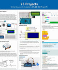 All In One Electronics Starter Kit For Arduino Mega 2560 R3 And Nano project tutorials with diagrams and code overview.