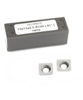 Pro Grade Spiral Shelix Carbide Insert Set For Wood Planer Heads, 15mm Square Cutters 15x15x2.5mm R100 81 Degree, box and pieces