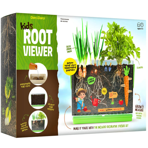 Root Viewer Plant Growing Kit For Kids See Through Planter STEM Science Toy For Ages 4 5 6 7 8 Educational Gift box image