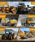 Excavators, loaders, backhoes, dump trucks, tractors, and bulldozers for use with Heavy Equipment Master Pro Grade Key Set For Construction Machinery With 43 Keys For 21 Major Brands Including John Deere Hitachi Komatsu Volvo Bobcat Case JCB Doosan Kobelco And More.
