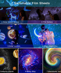 7 In 1 Planetarium Projector For Kids Room Decor With HD Focus, 360 Degree Rotating Ceiling Night Light, Galaxy Projector Lamp