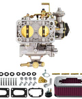 2 Barrel Weber 32 36 Carburetor With Air Filter Assembly Kit For Toyota Pickup Celica 20R 22R Mazda B2000 B2200 720 510 CJ5 CJ7 CJ8 Electric Choke Replacement
