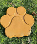 Dog And Cat Paw Print Stepping Stone Mold For Concrete Diy Garden Pathway Reusable Textured Non Slip Stone Mold 16 Inch