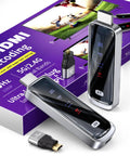 Ultra Long Range Wireless HDMI Transmitter And Receiver 4K 328 Feet Dual Band 5G And 2.4G No Wires Needed Plug And Play Display Adapter