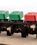 Heavy Duty Garage Door Opener Wall Mount Push Button Switch for Open Close Stop Control showing green and red buttons.