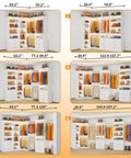 Max Out Your Closet Space With This Expandable L Shaped Corner Closet System For Walk In Closets featuring modular setup with drawers and shelves