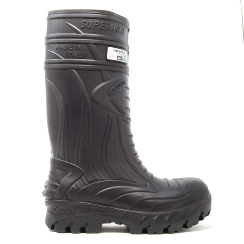 Black Cold Snap Safety Boots Size 12 Thermal Insulated Metguard Slip Resistant Electrical Hazard Protection Heavy Duty Rubber Outsole Built Tough For The Daily Grind