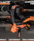 Beefed-Up Synthetic Soft Shackle And Recovery Ring Kit Two-Piece 1/2in By 22in Shackles With 48,300 Lb Break Strength Kit in use