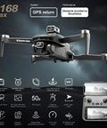 8K Camera Drone With Intelligent Obstacle Avoidance, Optical Flow Positioning, Precise Hovering, App Control, And Remote Controller