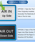 Installation guide for Cabin Air Filter With Activated Carbon For Chevy Silverado 1500 2500 3500 HD Tahoe Colorado Cruze Equinox.