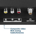 Bang For Your Buck 32 Inch Led Smart Fire Tv With Alexa Voice Remote showing composite video connections on the back panel.