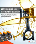 Power Blend Gold Oil Mix 50 To 1 For Two Stroke Engines For Outdoor Power Equipment six pack bottles with lubricant and piston