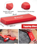 64 Piece Pro Grade Laminate Flooring Installation Kit with Tapping Block and Reinforced Double Faced Mallet