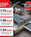Model aircraft in 1:24 scale highlighting detail level for Spitfire Mk IXC Flying Dray Model Aircraft Kit One To Twenty Four Scale.