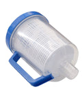 Upgraded Inline Pool Leaf Canister with easy open lid and see through basket, fits Hayward W560 W530 Zodiac W26705 Pentair R211084