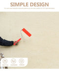 Top Tier Embossing Rubber Paint Roller For Creations That Slay With Epic Wall Textures And Cool Graining Patterns in use on a wall.
