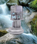Portable 500W Hydro Turbine Generator For Home Use Off Grid Ready Eco Friendly Micro Hydroelectric Power System With 220V Output And 110V Compatibility For Lighting And Monitoring Rugged Aluminum Housing