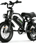 Side view of 16 Inch Fat Tire Electric Bike For Adults And Teens With Peak 1500W Motor 28 MPH Top Speed 65 Mile Range 48V 15.6Ah Battery