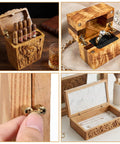 Hidden Brass Barrel Hinges Set For DIY Jewelry Boxes And Furniture 6 Pack 8mm Concealed Hinges With 180 Degree Opening By XLIUAX