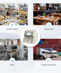 Heavy Duty Money Counter Machine For Multi Currency Bill Scanning and Smart Counterfeit Detection in various settings
