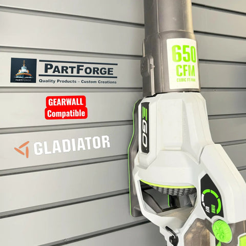 SlatWall Mount For EGO Handheld Blowers Fits 580 615 650 670 765 880 1000 Series secure holder in garage