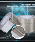 Triple Pack Conductive Fabric Tape For Shielding And DIY Projects, Double Conductive Cloth Adhesive Tape Rolls.