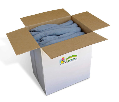 Universal Spill Containment Socks 3 x 48 Inches 2 Pack For Oil Water And Chemicals Absorbs Motor Oil Coolant Hydraulic Fluid Solvents And Water Fast Acting Durable Absorbent And Versatile Spill Response in open box