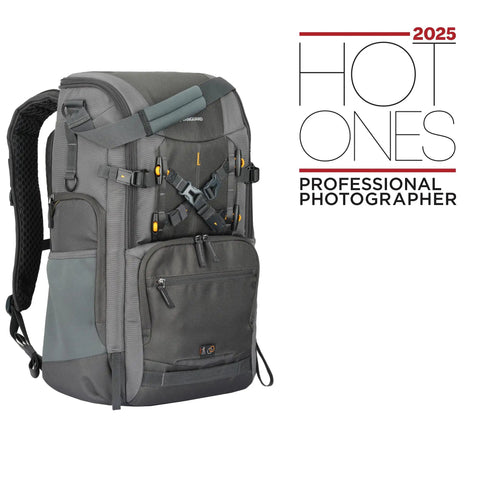 Alta Sky 62 Camera Backpack For 200 To 600mm Telephoto On DSLR Or Full Frame Mirrorless next to Honored Photographer 2025 badge